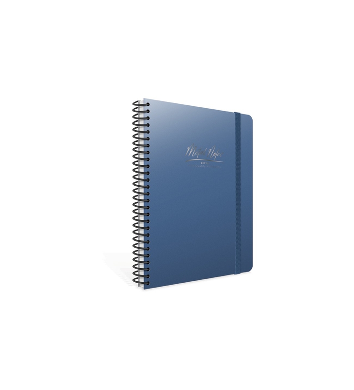 GIPTA METAL NOTES SPİRALLİ DEFTER A4 ÇİZGİLİ 80 YAPRAK (4469)