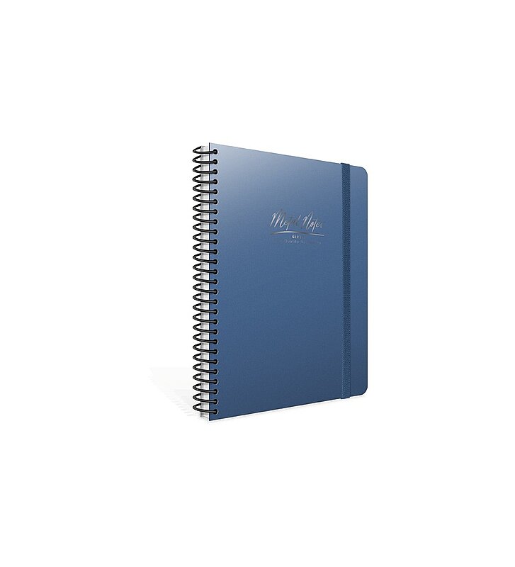 GIPTA 4469 METAL NOTES SPİRALLİ DEFTER A4 ÇİZGİLİ 80 YAPRAK (4469000-2011)