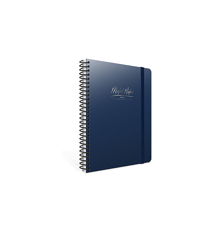 GIPTA 4470 METAL NOTES SPİRALLİ DEFTER A4 KARELİ 80 YAPRAK (4470000-2011)