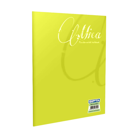 Gıpta 2053 Mica Plastik Kapak Defter A5 Düz 60 Yaprak (2053000-2011) - 2