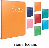 GIPTA 1705 MİCA PLASTİK KAPAK DEFTER A4 KARELİ 60 YAPRAK (1705000-2011) - GIPTA