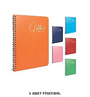 GIPTA 1712 MİCA PLASTİK KAPAK DEFTER A5 KARELİ 60 YAPRAK (1712000-2011) - GIPTA