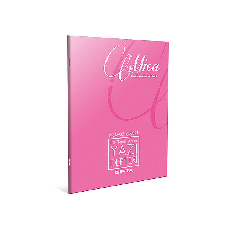 GIPTA 3339 MİCA PLASTİK KAPAK DEFTER A5 REHBER ÇİZGİLİ 40 YAPRAK (3339000-2011)