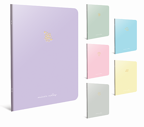 Gıpta 6461 Micro Notes Karton Kapak Defter 13x21 Kareli 60 Yaprak (6461000-2011) - 1