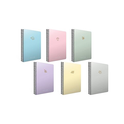 Gıpta 6447 Micro Notes Spiralli Sert Kapak Defter 17x24 Çizgili 100 Yaprak (6447000-2011) - 1