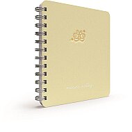 Gıpta 6448 Micro Notes Spiralli Sert Kapak Defter 17x24 Kareli 100 Yaprak (6448000-2011) - 2