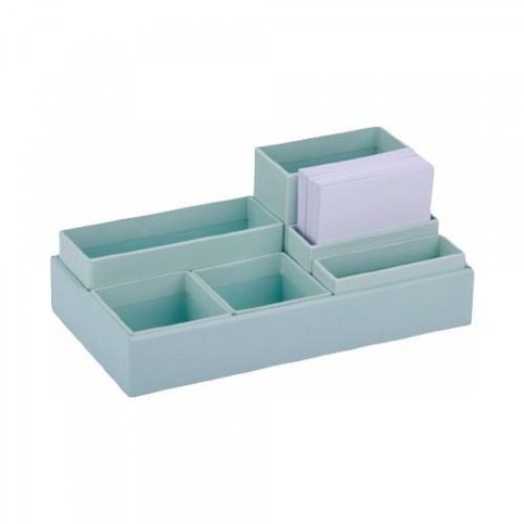 Gıpta Org7532 Pastel Green Tray Modüler Masa Üstü Organizer (Org7532-2161) - 1