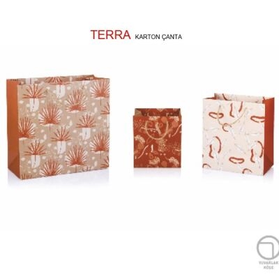 Gıpta Pastel Terazzo Karton Çanta B5 (Bg69550-2071) - 1