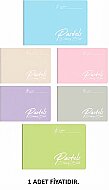 GIPTA 4161 PASTELS PLASTİK KAPAK RESİM DEFTERİ 25x35 32 YAPRAK (4161000-2011) - GIPTA