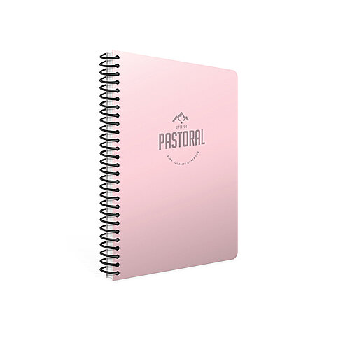 Gıpta 3241 Pastoral Spiralli Defter A4 Çizgili 72 Yaprak (3241000-2011) - 1