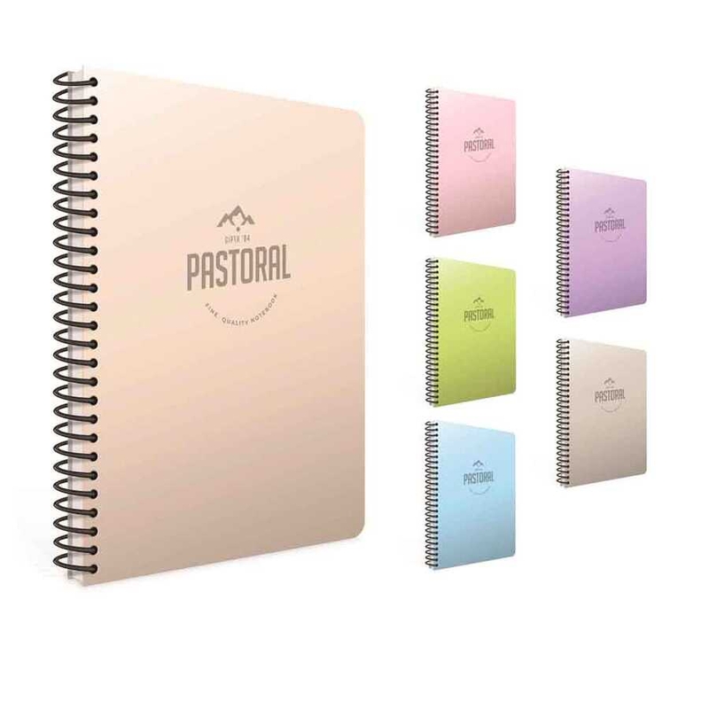 GIPTA PASTORAL SPİRALLİ DEFTER A4 DÜZ 96 YAPRAK (3246)