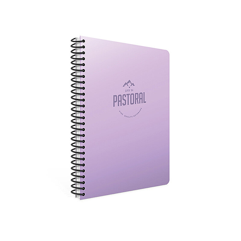 GIPTA 3251 PASTORAL SPİRALLİ PLASTİK KAPAK DEFTER 17x24 ÇİZGİLİ 72 YAPRAK (3251000-2011)