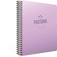 Gıpta 5554 Pastoral Spiralli Plastik Kapak Defter A4 Çizgili 200 Yaprak (5554000-2011) - GIPTA (1)