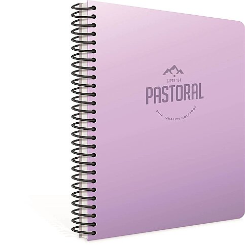 Gıpta 5554 Pastoral Spiralli Plastik Kapak Defter A4 Çizgili 200 Yaprak (5554000-2011) - 2