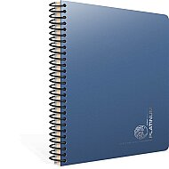 Gıpta 5693 Platinum Spiralli Plastik Kapak Defter 17x24 Kareli 100 Yaprak (5693000-2011) - 1