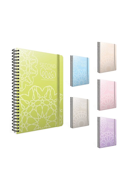 GIPTA 3743 SECOND SPİRALLİ DEFTER A4 KARELİ 80 YAPRAK (3743000-2011)