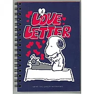 Gıpta 7316 Snoopy Spiralli Karton Kapak Defter A6 Çizgili 80 Yaprak (7316000-2011) - 5