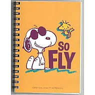 Gıpta 7316 Snoopy Spiralli Karton Kapak Defter A6 Çizgili 80 Yaprak (7316000-2011) - 4