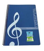 Gıpta Spiralli Müzik Defteri A4 60 Yaprak (1581) - GIPTA
