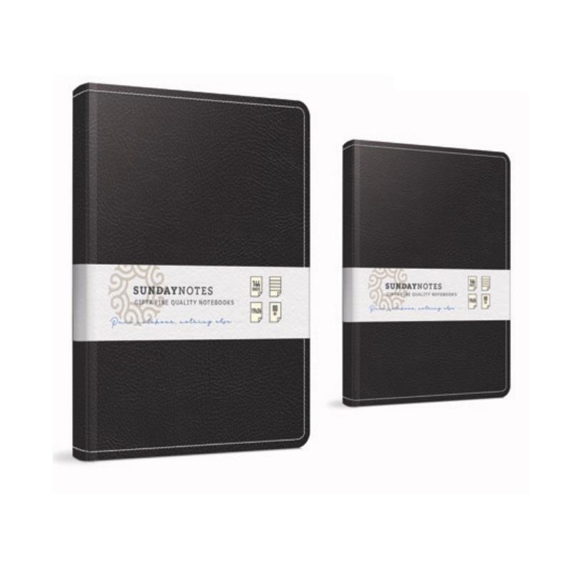 GIPTA 4928 SUNDAY DERİ KAPAK DEFTER 19x26 KARELİ 140 YAPRAK