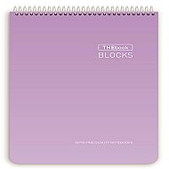 GIPTA 5526 THE BOOK BLOCKS SPİRALLİ SERT KAPAK BLOKNOT 17x24 DÜZ 100 YAPRAK (5526000-2181) - GIPTA