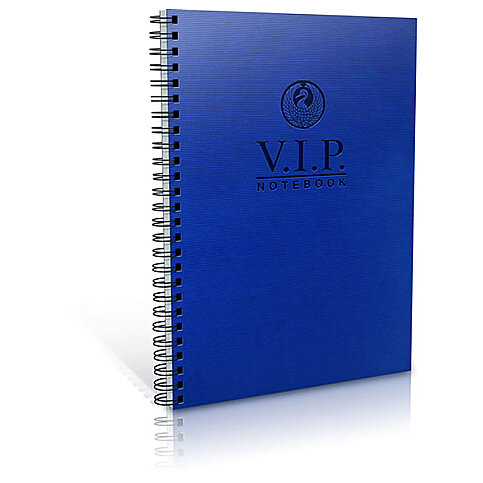 GIPTA 1082 VİP SPİRALLİ DERİ KAPAK DEFTER 17x24 ÇİZGİLİ 140 YAPRAK (1082000-2011) - 1