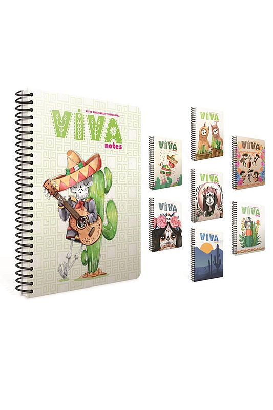GIPTA 4583 VİVA NOTES SPİRALLİ DEFTER A4 KARELİ 80 YAPRAK (4583000-2011)