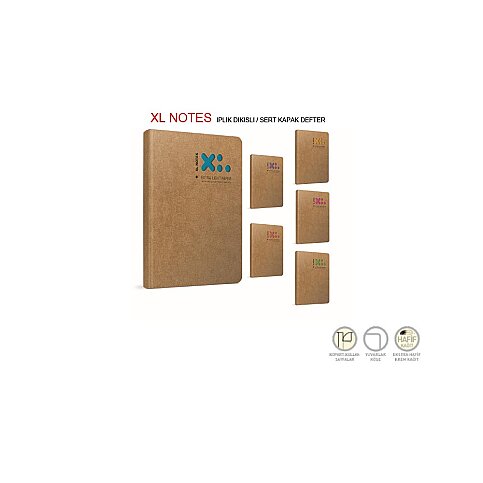 Gıpta 5336 Xl Notes Sert Kapak Defter 17x24 Kareli 100 Yaprak (5336000-2011) - 1