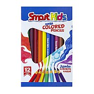 SMART KİDS 2972 JUMBO KURU BOYA 12 RENK - SMART KİDS