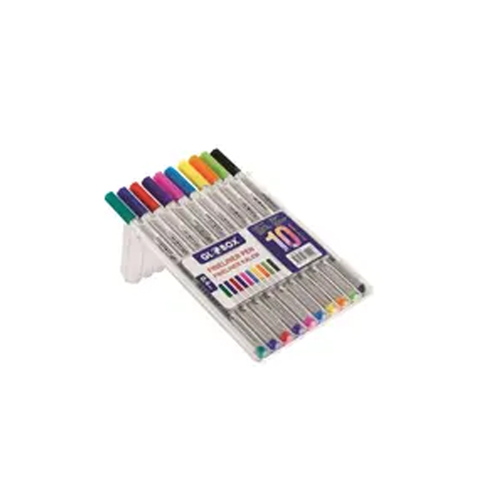 Globox 3240 Fineliner Keçe Uçlu Kalem 0.4mm 10 Renk - 1