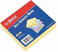 GLOBOX 6628 YAPIŞKANLI NOT KAĞIDI 38x50 100 YAPRAK SARI - GLOBOX