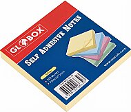 GLOBOX 6628 YAPIŞKANLI NOT KAĞIDI 38x50 100 YAPRAK SARI - GLOBOX