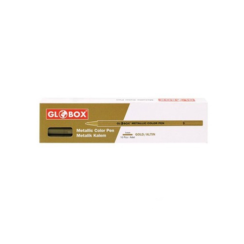 Globox 6674 Davetiye Kalemi Metalik Altın - 1