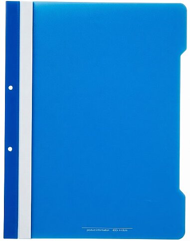 GLOBOX 6725 TELLİ DOSYA MAVİ 50Lİ POŞET - 1