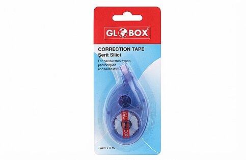 GLOBOX 6933 ŞERİT DÜZELTİCİ (SİLİCİ) 5mmx8m BLİSTER - 1