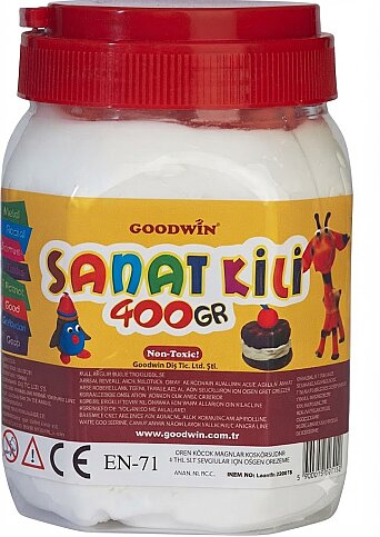 GOODWİN SANAT KİLİ BEYAZ 400gr (GW4-01) - 1