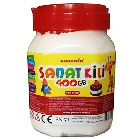GOODWİN SANAT KİLİ BEYAZ 400gr (GW4-01) - 1