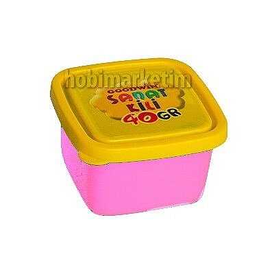 GOODWİN SANAT KİLİ PEMBE 40gr (GW-07) - 1