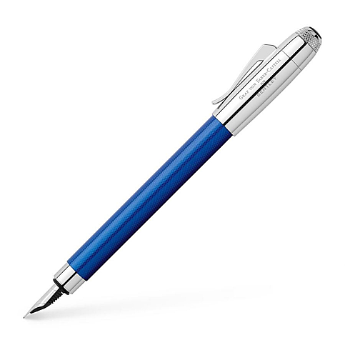 GRAF VON FABER-CASTELL BENTLEY DOLMA KALEM F UÇ PAYETLİ MAVİ (5190141741) - 3