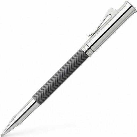 GRAF VON FABER-CASTELL GUİLLOCHE ROLLER KALEM CİSELE ANTRASİT (5190146710) - 1