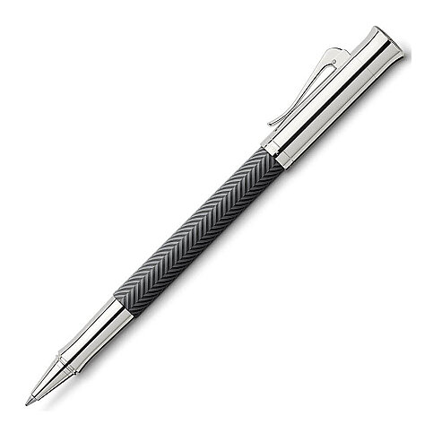 GRAF VON FABER-CASTELL GUİLLOCHE ROLLER KALEM CİSELE ANTRASİT (5190146710) - 1