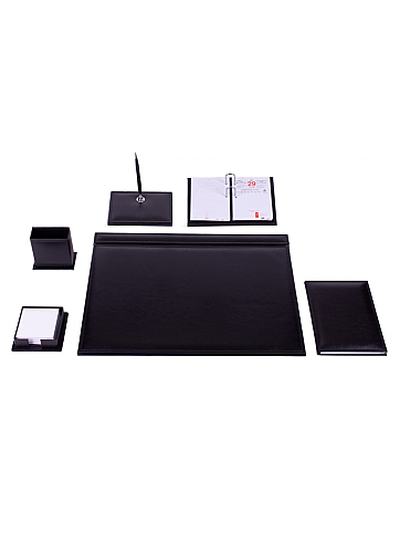 GÜLPAŞ 910 LÜKS SÜMEN TAKIMI 7 PARÇA SİYAH - 1