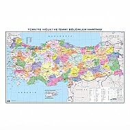 GÜRBÜZ 21012 ÇİFT TARAFLI TÜRKİYE FİZİKİ+SİYASİ HARİTASI - 3