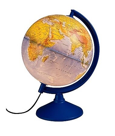 GÜRBÜZ 41201 IŞIKLI SİYASİ+FİZİKİ KÜRE 20cm - 2