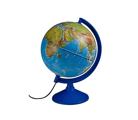 GÜRBÜZ 41261 IŞIKLI SİYASİ+FİZİKİ KÜRE 26cm - 1