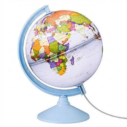 GÜRBÜZ 42261 IŞIKLI SİYASİ KÜRE 26cm - 2