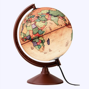 Gürbüz 44301 Işıklı Antik Küre 30Cm - Gürbüz