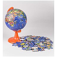 GÜRBÜZ 48152 FİZİKİ KÜRE MY WORLD 15cm+PUZZLE 100 PARÇA - GÜRBÜZ