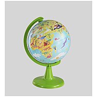 GÜRBÜZ 48153 FİZİKİ KÜRE DİNO WORLD 15cm+PUZZLE 54 PARÇA - GÜRBÜZ
