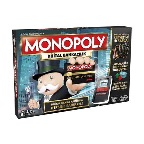Hasbro Monopoly Dijital Bankacılık (B6677) - 1